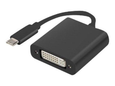 Adapter LANBERG AD-UC-DV-01 USB typ C - DVI Adapter LANBERG AD-UC-DV-01 USB typ C - DVI