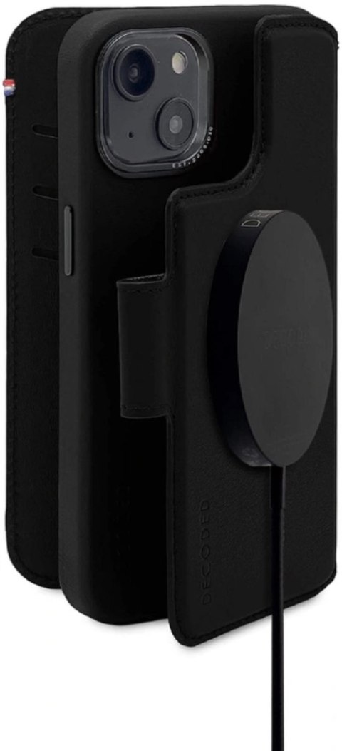 Decoded Detachable Wallet - skórzana obudowa ochronna do iPhone 14 Plus kompatybilna z MagSafe (black) Decoded Detachable Wallet - skórzana obudowa ochronna do iPhone 14 Plus kompatybilna z MagSafe (black)