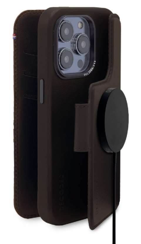 Decoded Detachable Wallet - skórzana obudowa ochronna do iPhone 14 Pro kompatybilna z MagSafe (brown) Decoded Detachable Wallet - skórzana obudowa ochronna do iPhone 14 Pro kompatybilna z MagSafe (brown)