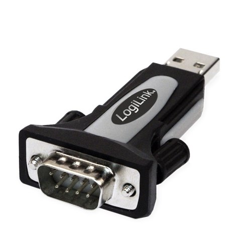 Adapter LOGILINK Adapter USB 2.0 na port szeregowy AU0034 USB - RS232 DB9 Adapter LOGILINK Adapter USB 2.0 na port szeregowy AU0034 USB - RS232 DB9