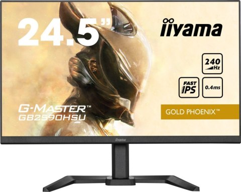 Monitor IIYAMA GB2590HSU-B5 (24.5" /IPS /240Hz /1920 x 1080 /Czarny) Monitor IIYAMA GB2590HSU-B5 (24.5" /IPS /240Hz /1920 x 1080 /Czarny)