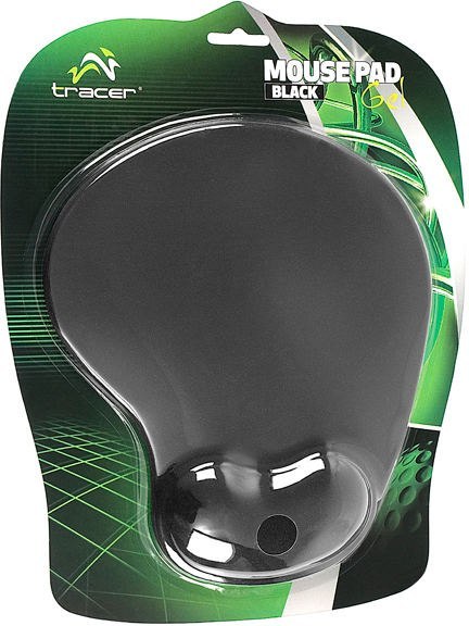 Podkładka pod mysz gel - czarna Podkładka pod mysz gel - czarna