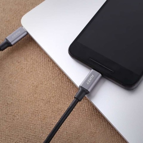 AUKEY ULTRASZYBKI KABEL USB-C USB-C CB-CD5 1M AUKEY ULTRASZYBKI KABEL USB-C USB-C CB-CD5 1M