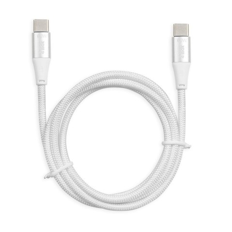 KABEL I-BOX USB TYP-C 60W 2M PD/QC BIAŁY KABEL I-BOX USB TYP-C 60W 2M PD/QC BIAŁY
