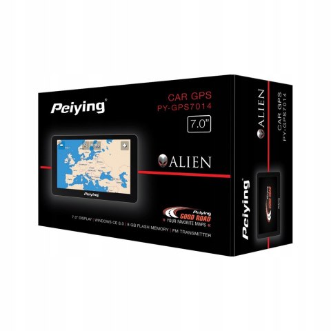 PEIYING NAWIGACJA GPS ALIEN PY-GPS7014 + MAPA EU