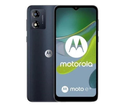 Smartfon Motorola Moto E13 2/64GB 6,5" IPS 1600x720 5000mAh Dual SIM 4G Cosmic Black Smartfon Motorola Moto E13 2/64GB 6,5" IPS 1600x720 5000mAh Dual SIM 4G Cosmic Black