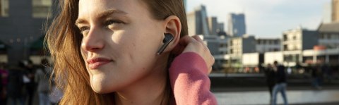 SŁUCHAWKI BLUETOOTH TRUST Nika Touch Black SŁUCHAWKI BLUETOOTH TRUST Nika Touch Black