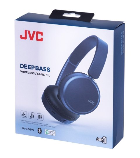 Słuchawki JVC HAS-36WAU BT BLUE Słuchawki JVC HAS-36WAU BT BLUE