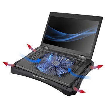 Podkładka chłodząca pod laptop Thermaltake Massive V20 CL-N004-PL20BL-A (17.x cala; 1 wentylator) Podkładka chłodząca pod laptop Thermaltake Massive V20 CL-N004-PL20BL-A (17.x cala; 1 wentylator)