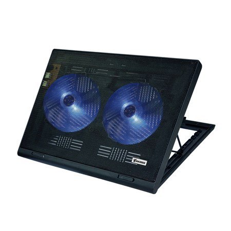 Podstawka chłodząca pod notebook VAKOSS LF-2463UK (17.x cala; 2 wentylatory; HUB) Podstawka chłodząca pod notebook VAKOSS LF-2463UK (17.x cala; 2 wentylatory; HUB)
