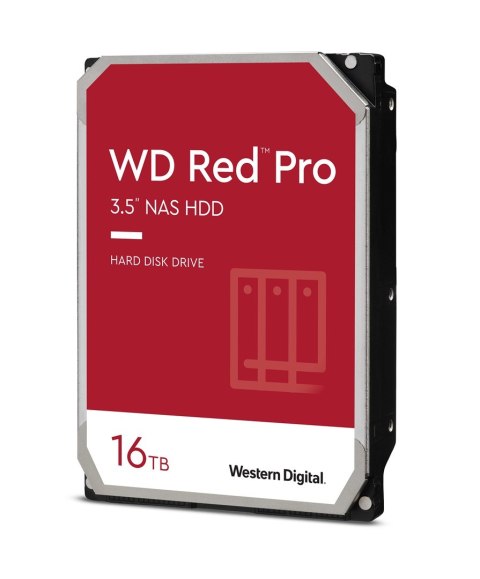 Dysk HDD WD Red Pro WD161KFGX (16 TB ; 3.5"; 512 MB; 7200 obr/min) Dysk HDD WD Red Pro WD161KFGX (16 TB ; 3.5"; 512 MB; 7200 obr/min)