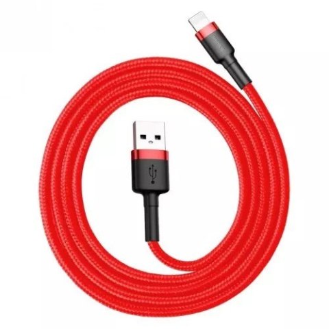 BASEUS KABEL LIGHTNING USB CAFULE1,5A 2M CZERWONY BASEUS KABEL LIGHTNING USB CAFULE1,5A 2M CZERWONY