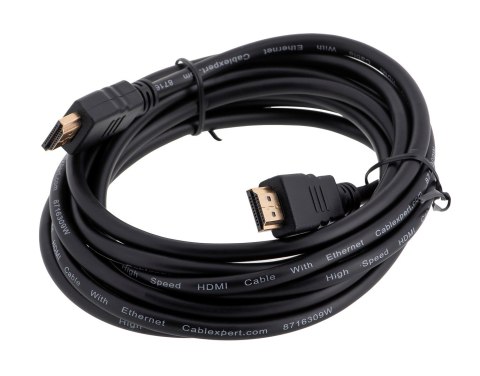 Kabel GEMBIRD CC-HDMI4-10M (HDMI M - HDMI M; 10m; kolor czarny) Kabel GEMBIRD CC-HDMI4-10M (HDMI M - HDMI M; 10m; kolor czarny)