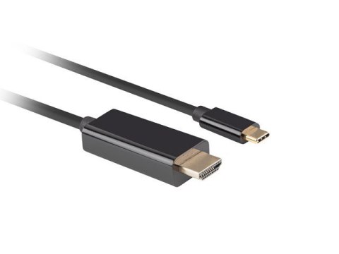 LANBERG KABEL USB-C(M)->HDMI(M) 1M 4K 60HZ CZARNY CA-CMHD-10CU-0010-BK