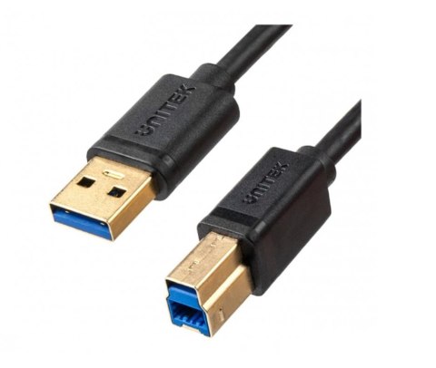UNITEK KABEL DO DRUKARKI USB-A - USB-B 3.0, 2M UNITEK KABEL DO DRUKARKI USB-A - USB-B 3.0, 2M