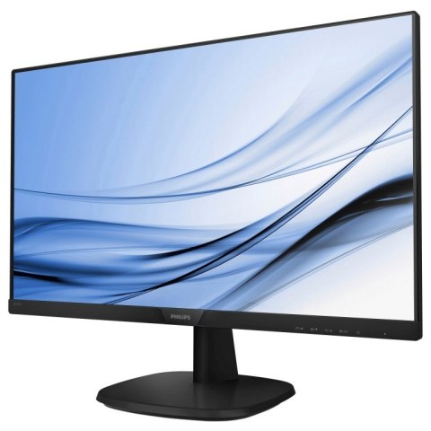 Monitor Philips 273V7QJAB/00 (27"; IPS/PLS; FullHD 1920x1080; DisplayPort, HDMI, VGA; kolor czarny) Monitor Philips 273V7QJAB/00 (27"; IPS/PLS; FullHD 1920x1080; DisplayPort, HDMI, VGA; kolor czarny)