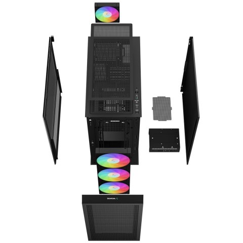 Obudowa DeepCool CH560 ARGB BK Obudowa DeepCool CH560 ARGB BK