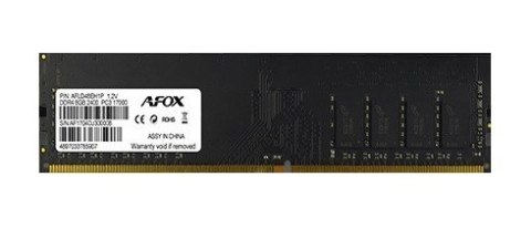 AFOX DDR4 8G 2400MHZ MICRON CHIP RANK1 AFLD48EH1P AFOX DDR4 8G 2400MHZ MICRON CHIP RANK1 AFLD48EH1P