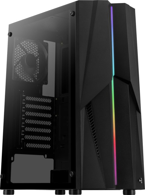 Obudowa AEROCOOL PGS MECHA-G-BK-v1 RGB czarna Obudowa AEROCOOL PGS MECHA-G-BK-v1 RGB czarna