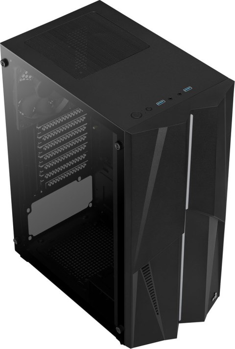 Obudowa AEROCOOL PGS MECHA-G-BK-v1 RGB czarna Obudowa AEROCOOL PGS MECHA-G-BK-v1 RGB czarna