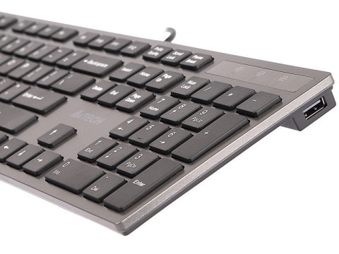 Klawiatura membranowa A4 TECH KV-300H A4TKLA39976 (USB 2.0; (US); kolor czarny) Klawiatura membranowa A4 TECH KV-300H A4TKLA39976 (USB 2.0; (US); kolor czarny)