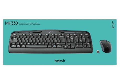 ZESTAW LOGITECH WIRELESS COMBO MK330 BEZPRZEWODOWY ZESTAW LOGITECH WIRELESS COMBO MK330 BEZPRZEWODOWY