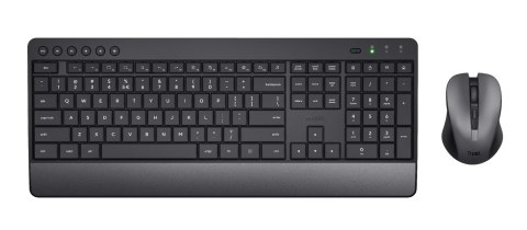 Klawiatura i mysz TRUST TREZO WIRELESS DESKSET ECO US Klawiatura i mysz TRUST TREZO WIRELESS DESKSET ECO US