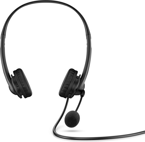 Słuchawki z mikrofonem HP Stereo 3.5mm Headset G2 przewodowe czarne 428H6AA Słuchawki z mikrofonem HP Stereo 3.5mm Headset G2 przewodowe czarne 428H6AA