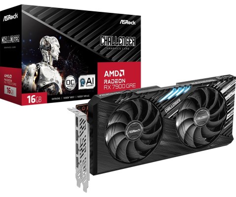 Karta graficzna ASRock Radeon RX 7900 GRE Challenger 16GB OC Karta graficzna ASRock Radeon RX 7900 GRE Challenger 16GB OC
