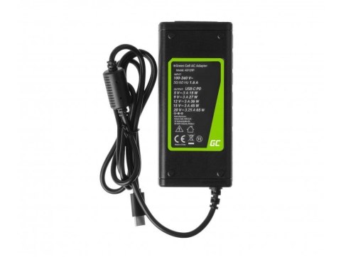 GREEN CELL ZASILACZ / ŁADOWARKA USB-C 65W (AD134P) GREEN CELL ZASILACZ / ŁADOWARKA USB-C 65W (AD134P)