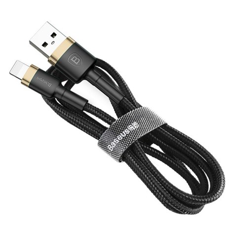 BASEUS KABEL USB/LIGHTNING CAFULE 2.4A 1M ZŁOTO-CZ BASEUS KABEL USB/LIGHTNING CAFULE 2.4A 1M ZŁOTO-CZ