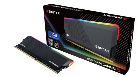 Pamięć DDR4 Biostar 8GB 3600MHz HYNIX UDIMM 1.35V Gaming Xseries Pamięć DDR4 Biostar 8GB 3600MHz HYNIX UDIMM 1.35V Gaming Xseries