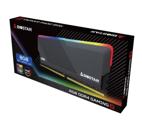 Pamięć DDR4 Biostar 8GB 3600MHz HYNIX UDIMM 1.35V Gaming Xseries Pamięć DDR4 Biostar 8GB 3600MHz HYNIX UDIMM 1.35V Gaming Xseries