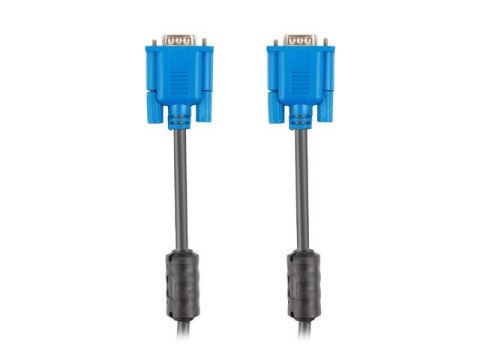 LANBERG KABEL VGA M/M 5M 15PIN FERRYT CZARNY CA-VGAC-10CU-0050-BK LANBERG KABEL VGA M/M 5M 15PIN FERRYT CZARNY CA-VGAC-10CU-0050-BK