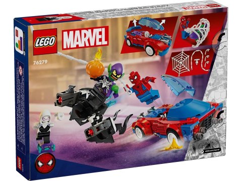 LEGO Super Heroes 76279 Wyścigówka Spider-Mana i Zielony Goblin LEGO Super Heroes 76279 Wyścigówka Spider-Mana i Zielony Goblin