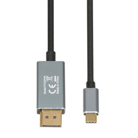 IBOX KABEL ITVCDP4K USB-C TO DISPLAYPORT 4K 1,8M IBOX KABEL ITVCDP4K USB-C TO DISPLAYPORT 4K 1,8M