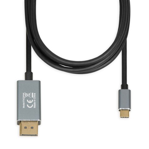 IBOX KABEL ITVCDP4K USB-C TO DISPLAYPORT 4K 1,8M IBOX KABEL ITVCDP4K USB-C TO DISPLAYPORT 4K 1,8M