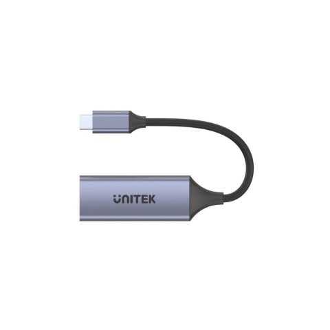 UNITEK ADAPTER USB-C - RJ45 M/F, 1GBPS, PD 100W UNITEK ADAPTER USB-C - RJ45 M/F, 1GBPS, PD 100W