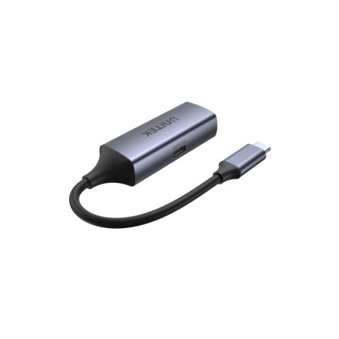 UNITEK ADAPTER USB-C - RJ45 M/F, 1GBPS, PD 100W UNITEK ADAPTER USB-C - RJ45 M/F, 1GBPS, PD 100W