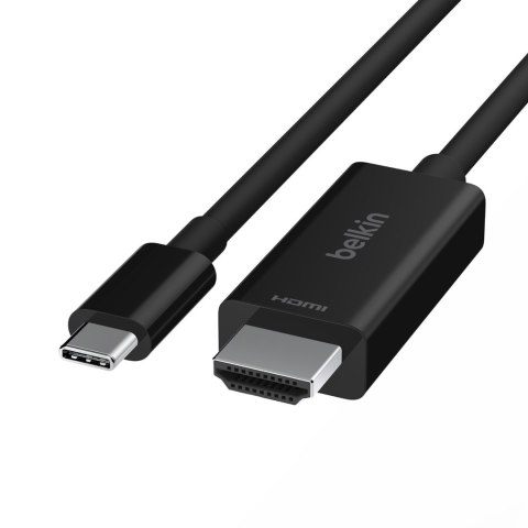 Kabel Belkin Connect USB-C to HDMI 2.1 Cable 2m Black Kabel Belkin Connect USB-C to HDMI 2.1 Cable 2m Black