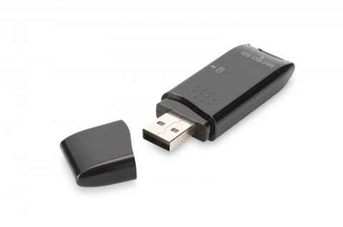 Czytnik kart pamięci DIGITUS USB 2.0 DA-70310-3 Czytnik kart pamięci DIGITUS USB 2.0 DA-70310-3