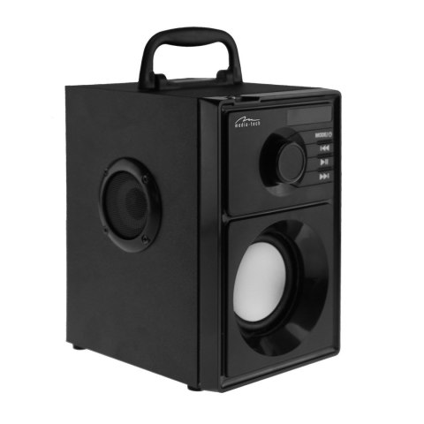 MEDIA-TECH GŁOŚNIK BLUETOOTH BOOMBOX SILVER 15W RMS MT3179 MEDIA-TECH GŁOŚNIK BLUETOOTH BOOMBOX SILVER 15W RMS MT3179