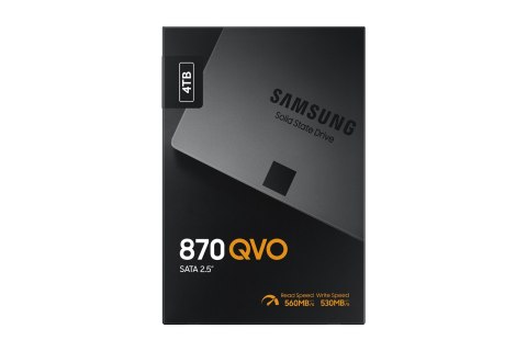 Dysk SSD Samsung 870 QVO MZ-77Q4T0BW 4TB SATA 6 Dysk SSD Samsung 870 QVO MZ-77Q4T0BW 4TB SATA 6