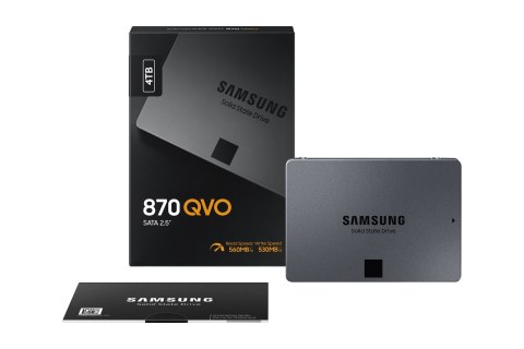 Dysk SSD Samsung 870 QVO MZ-77Q4T0BW 4TB SATA 6 Dysk SSD Samsung 870 QVO MZ-77Q4T0BW 4TB SATA 6
