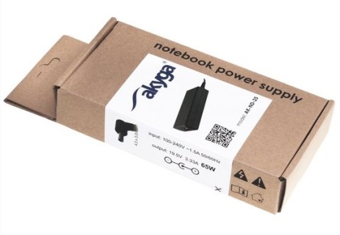 AK-ND-25 Zasilacz sieciowy AKYGA 65W 19.5V AK-ND-25 Zasilacz sieciowy AKYGA 65W 19.5V