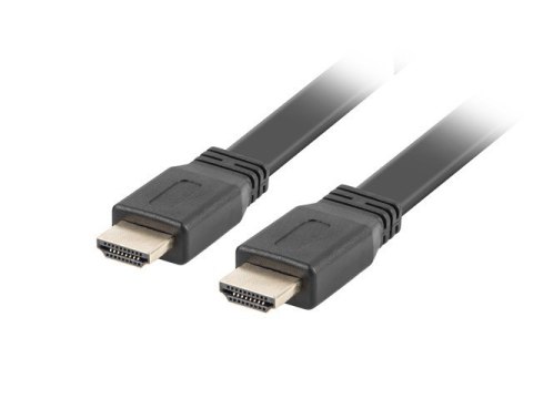 Kabel Lanberg CA-HDMI-21CU-0010-BK (HDMI M - HDMI M; 1m; kolor czarny) Kabel Lanberg CA-HDMI-21CU-0010-BK (HDMI M - HDMI M; 1m; kolor czarny)