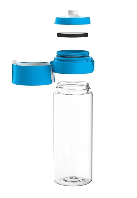 Butelka filtrująca Brita Fill&Go niebieska + 4 filtry MicroDisc Butelka filtrująca Brita Fill&Go niebieska + 4 filtry MicroDisc