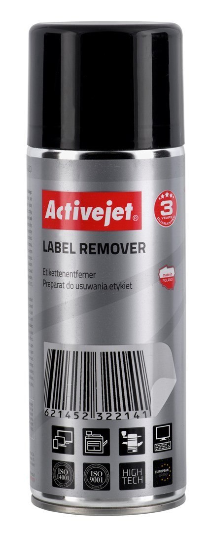 Activejet AOC-400 Preparat do usuwania etykiet (400 ml) Label Remover Activejet AOC-400 Preparat do usuwania etykiet (400 ml) Label Remover