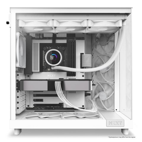 NZXT OBUDOWA KOMPUTEROWA NZXT OBUDOWA H6 FLOW MIDI TOWER Z OKNEM BIAŁA NZXT OBUDOWA KOMPUTEROWA NZXT OBUDOWA H6 FLOW MIDI TOWER Z OKNEM BIAŁA