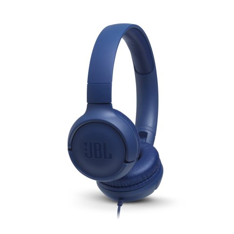 Słuchawki z mikrofonem Na głowę JBL Tune 500 Niebieski (3.5 mm minijack wtyk/Niebieski) Słuchawki z mikrofonem Na głowę JBL Tune 500 Niebieski (3.5 mm minijack wtyk/Niebieski)